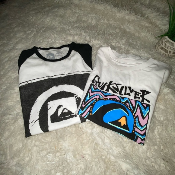 New 2 Quicksilver | Quicksilver logo | Cargo T-shirt’s 7-8 S NWOT 30%off w♥️ #72 - Picture 6 of 11
